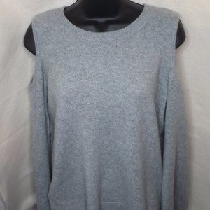 Loft Wool Blend Open Shoulder Sweater- Women's Small